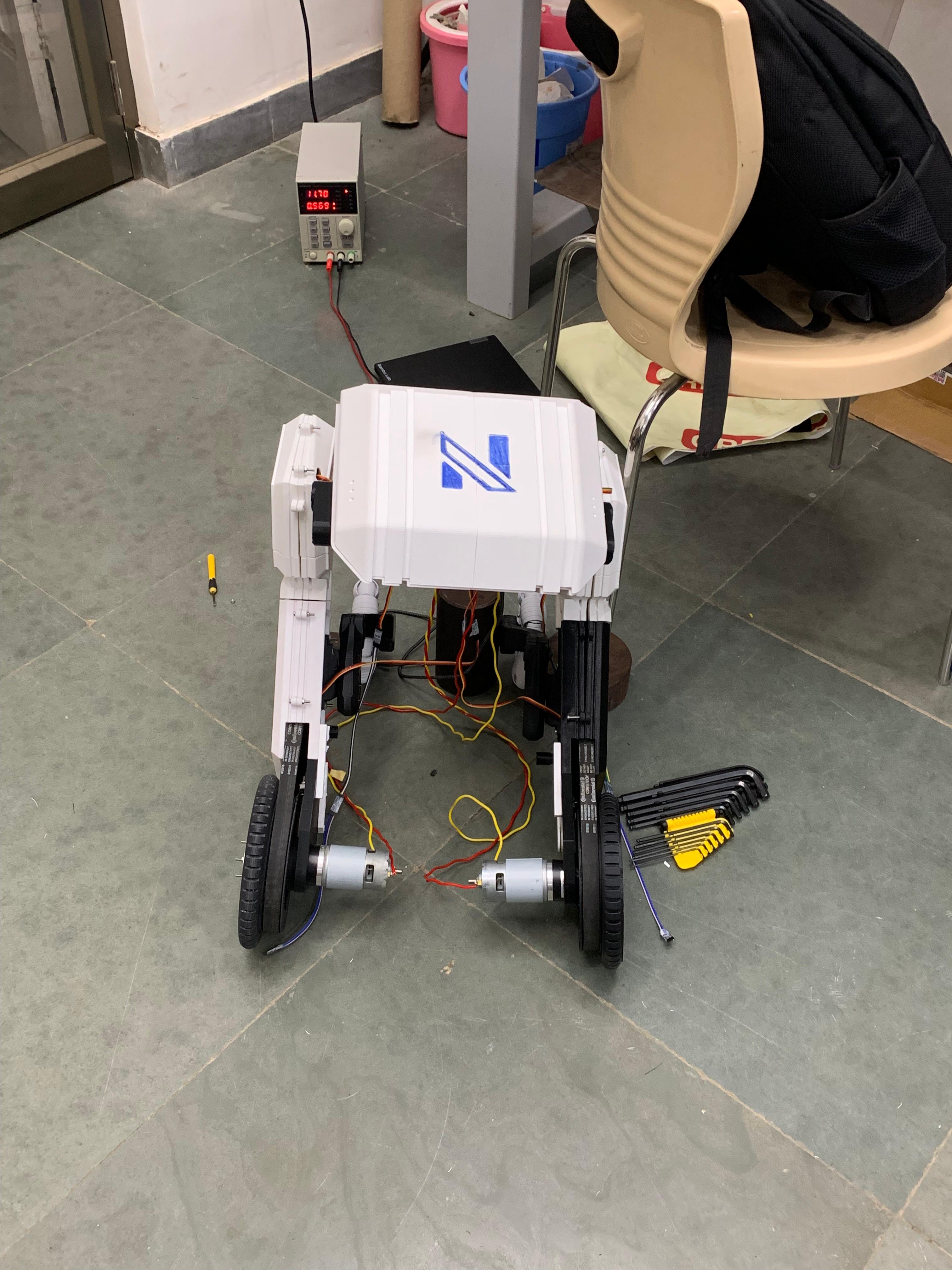 Wheelchair Simulation in RVIZ